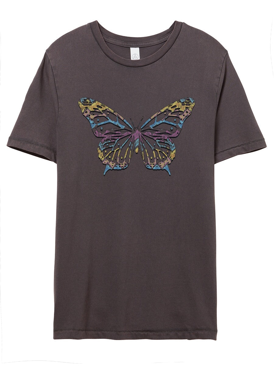COLORFUL BUTTERFLY TEE TEE SN 